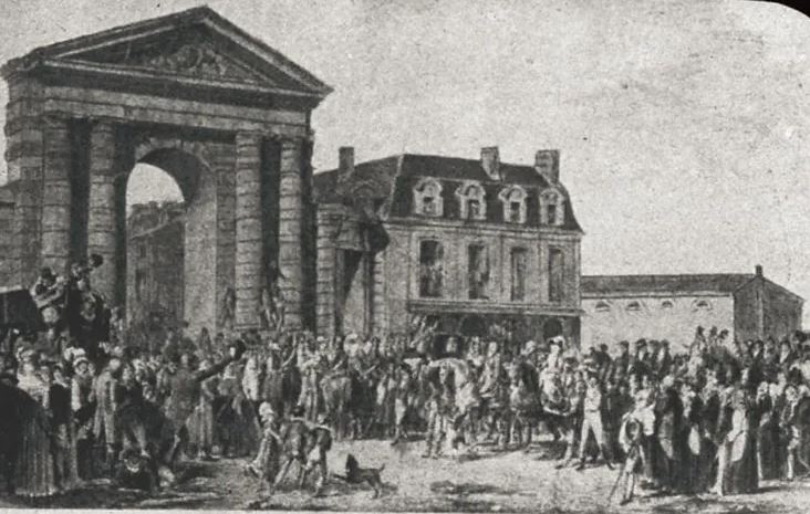Entrée du Duc d’Angoulême à Bordeaux