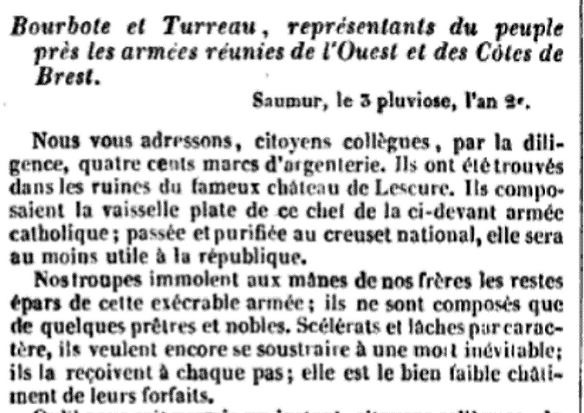 lettre de Bourbotte et de Turreau