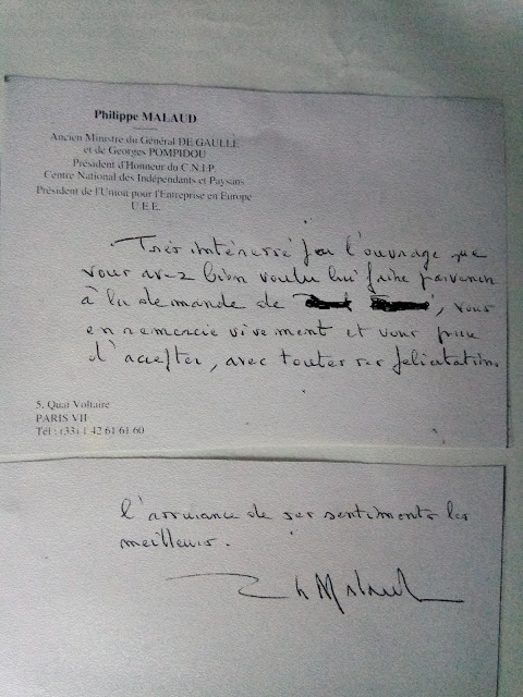 Félicitations du Ministre Philippe Malaud